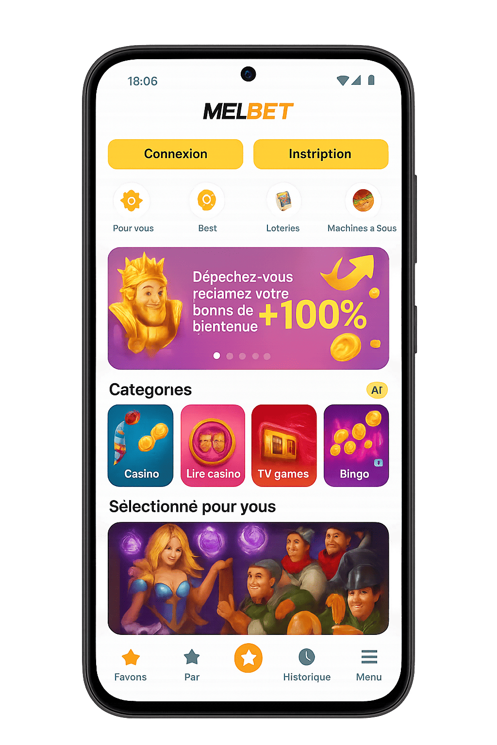 MelBet APK для Android и iOS